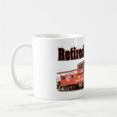 Gepensioneerde CSX-geleider Koffiemok (Links)