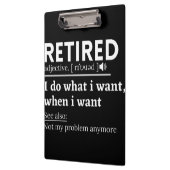 gepensioneerde definitie, grappige pensionering, g klembord (Links)