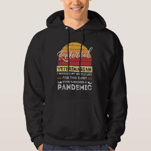 Gepensioneerde dierenarts die het hele leven heeft hoodie