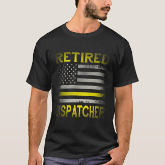 Gepensioneerde Dispatcher 911 Emergency Dispatch T-shirt