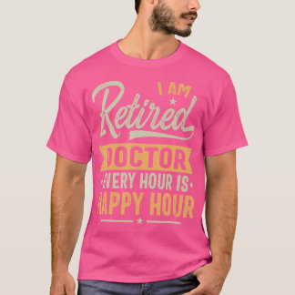 Gepensioneerde Doctor Gift Ideeën - Doctor Gepensi T-shirt
