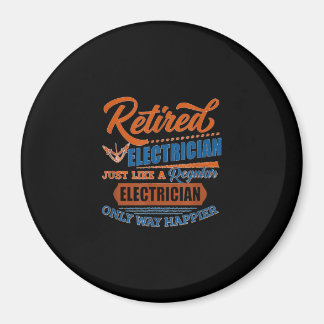 Gepensioneerde elektricien - Elektrische cadeautje Magneet