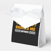 Gepensioneerde elektricien, niets dat me nog meer  bedankdoosjes (Voorkant Zijde)