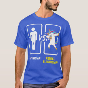 Gepensioneerde Elektrische Regelmatige Fungerende  T-shirt