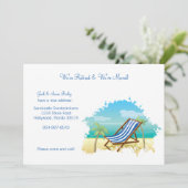 Gepensioneerde en verhuisde aankondiging (Staand voorkant)