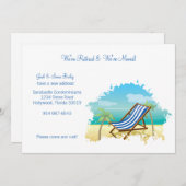 Gepensioneerde en verhuisde aankondiging (Voorkant / Achterkant)