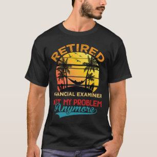 Gepensioneerde financiële onderzoeker niet meer mi t-shirt