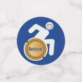 Gepensioneerde gehandicapte confetti (Kleine voorkant)
