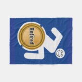 Gepensioneerde gehandicapte fleece deken (Voorkant (Horizontaal))