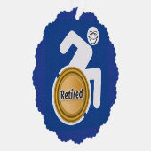 Gepensioneerde gehandicapte ornament kaart (Rechts)