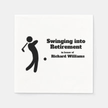 Gepensioneerde golfspeler Swinging in Pensioen-mod