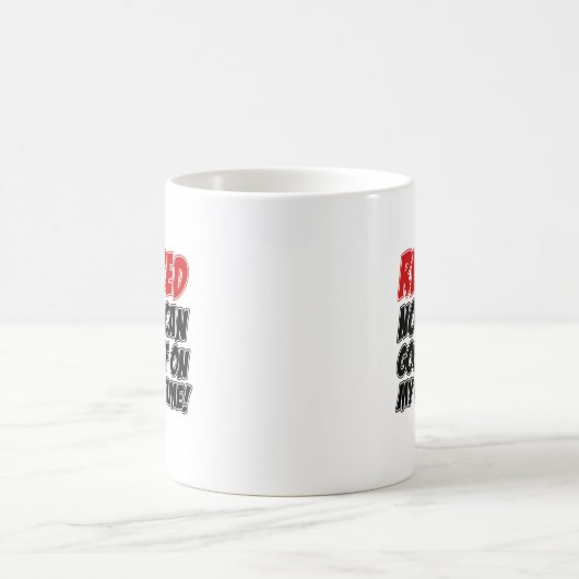 Gepensioneerde Goof Off Eigen Tijd Mok (Center)