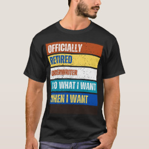 Gepensioneerde Intekenaar Pensioen Gepensioneerd O T-shirt