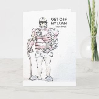 Gepensioneerde Ironman-kaart Kaart