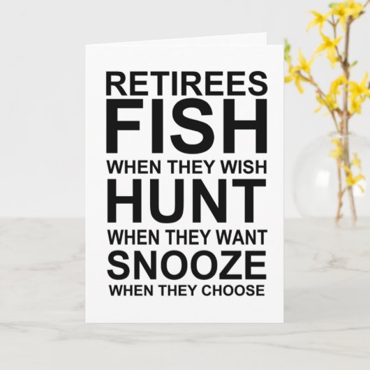 gepensioneerde kaart (Gele Bloem)