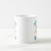 Gepensioneerde kapper grappig pensioen gelukkiger koffiemok (Center)