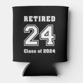 Gepensioneerde Klasse van 2024 Collegiate Sports D Blikjeskoeler (Voorkant)