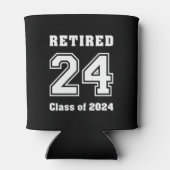 Gepensioneerde Klasse van 2024 Collegiate Sports D Blikjeskoeler (Achterkant)