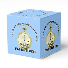 Gepensioneerde klok Humoristisch