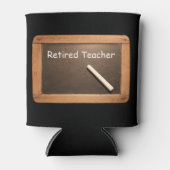 Gepensioneerde Koelbox pensionering leraar Blikjeskoeler (Voorkant)