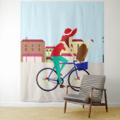 Gepensioneerde koning wandkleed (In situ)