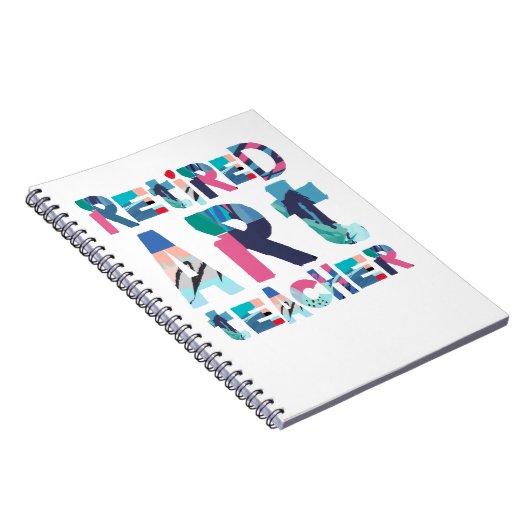 Gepensioneerde kunstleraar Opleiding Geld Notitieboek (Rechterzijde)