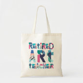 Gepensioneerde kunstleraar Opleiding Geld Tote Bag (Voorkant)