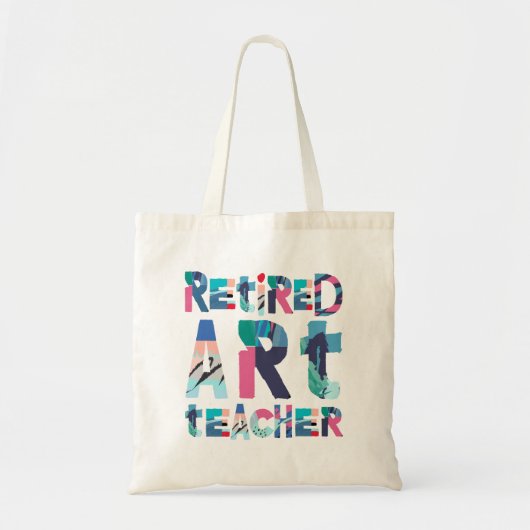 Gepensioneerde kunstleraar Opleiding Geld Tote Bag (Voorkant)