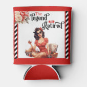 Gepensioneerde Legend Pinup Blikjeskoeler (Voorkant)