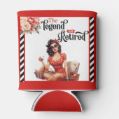 Gepensioneerde Legend Pinup Blikjeskoeler (Achterkant)