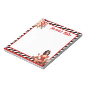 Gepensioneerde Legend Pinup Notitieblok (Linkerzijde)