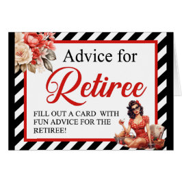 Gepensioneerde Legend Pinup Pensioen Partij Kaart