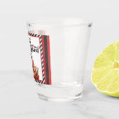 Gepensioneerde Legend Pinup Pensioen Partij Shot Glas (Rechts)