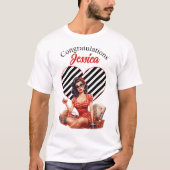 Gepensioneerde Legend Pinup T-shirt (Voorkant)