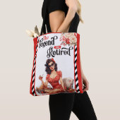 Gepensioneerde Legend Pinup Tote Bag (Dichtbij)