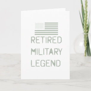 Gepensioneerde Legendarische Militair Veteraan Sol Kaart