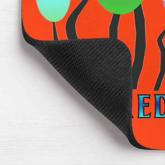 Gepensioneerde leraar Artsy Trees Gifts Muismat (Hoek)