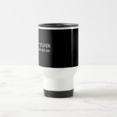 Gepensioneerde leraar elk kind dat achter de rug i reisbeker (Center)