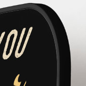 Gepensioneerde leraar Hoofd school Aangepast pensi Pickleball Paddle (Links Detail)