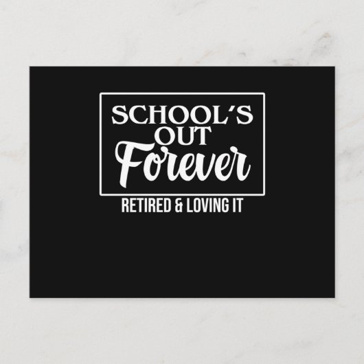 Gepensioneerde leraar-leraar-leraar-docent-docent- uitnodiging briefkaart (Voorkant)