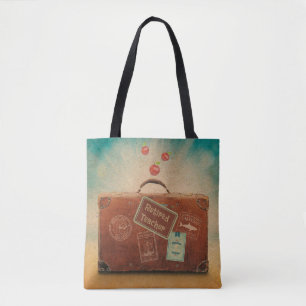 Gepensioneerde Leraar, Meer Tijd om te Reizen Tote Bag