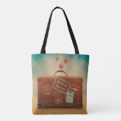 Gepensioneerde Leraar, Meer Tijd om te Reizen Tote Bag (Achterkant)