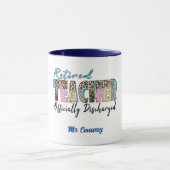 Gepensioneerde leraar officieel ontslagen. bewerkb mok (Midden)