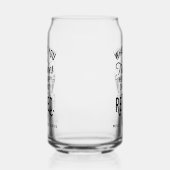 Gepensioneerde leraar pensioen partij aangepaste a blikvorm glas (Links)