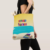 Gepensioneerde Leraar Tote Bag (Dichtbij)