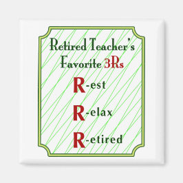 Gepensioneerde leraren 3rs - Magneet