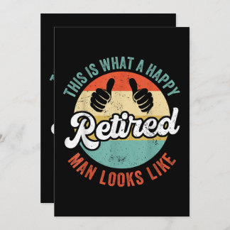 Gepensioneerde Man Grappige Pensionering Kaart