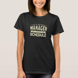 Gepensioneerde Manager houdt van Mijn nieuwe schem T-shirt