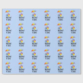 Gepensioneerde meid, zo schattig. cadeaupapier (Vlak)