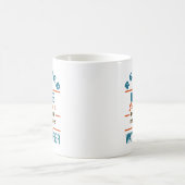 Gepensioneerde Midechtgenote, Midwifery Retirement Koffiemok (Center)